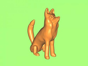 komik tilki oyuncaklar hayvanlar 3d print model - Mito3D