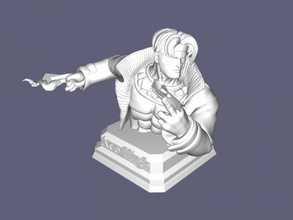 gambito busto juguetes caricaturas 3d print model - Mito3D