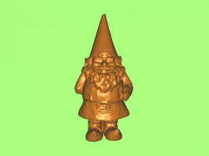 garden gnome free 3d model - download stl file Toys Cartoons small humanoid creature 3d print model - Mito3D