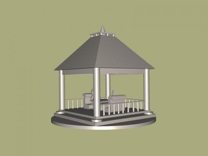 jardim casa arte arquitetura 3d print model - Mito3D