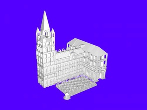 gatsby-Haus Kostenlose 3d-Modell - download-stl-Datei Kunst Architektur berühmte alte Schloss stl-Datei 3d print model - Mito3D