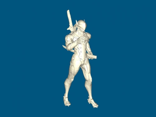 genji shimada giocattoli giochi 3D print model - Mito3D