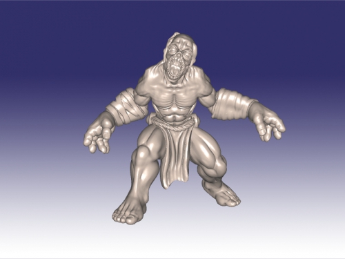 ghoul gratuit modèle 3d - téléchargement de fichier stl Les jouets dessins animés monstre effrayant cauchemars 3D print model - Mito3D