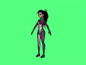 girl-astronaut free 3d model - download obj file Toys People colorful unknown cartoon character 3d print model - Mito3D