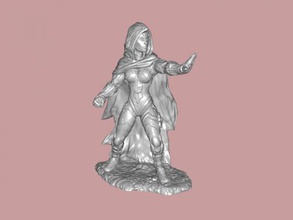 girl in armor toys games 3d print model - Mito3D