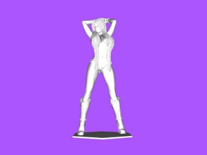 girl dreadlocks free 3d model - download stl file Toys People summer stylish 3d print model - Mito3D