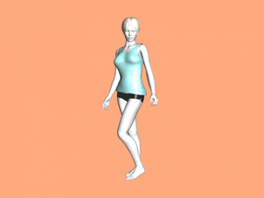 fille élégante lingerie gratuit modèle 3d - télécharger le fichier obj Les jouets Personnes belle de 3d print model - Mito3D