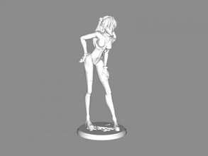 menina jogos brinquedos 3d print model - Mito3D