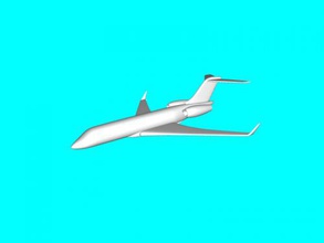 global 6000 grátis modelo 3d - download de arquivo stl Brinquedos De máquinas super longo alcance aeronave 3d print model - Mito3D