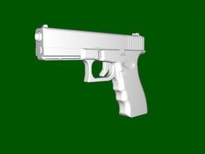 glock 19 brinquedos arma 3d print model - Mito3D