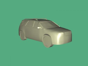 gmc acadia free 3d model - download stl file Toys Machinery full-size crossover 3d print model - Mito3D