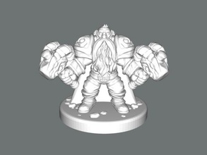 gnome blacksmith toys cartoons 3d print model - Mito3D