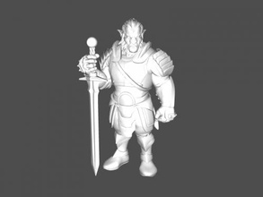 goblin warrior toys cartoons 3d print model - Mito3D