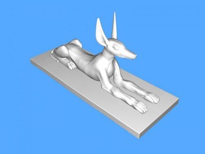 god of ancient egypt art sculpture 3d print model - Mito3D