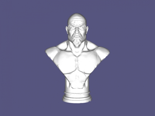 god of war kratos toys games 3D print model - Mito3D