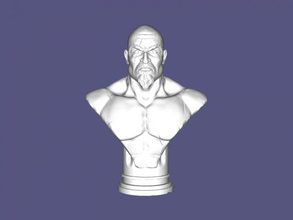 dios of guerra kratos juguetes juegos 3d print model - Mito3D