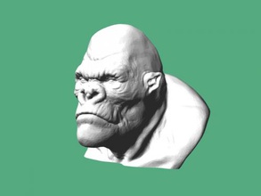 gorilla bank home accessories 3d print model - Mito3D