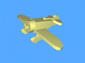 granville gee bee z40 free 3d model - download stl file Toys Machinery toy american plane 3d print model - Mito3D