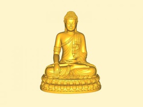 great buddha of thailand art sculpture 3d print model - Mito3D