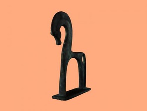 greek horse free 3d model - download obj file Art Sculpture small ancient statue 3d print model - Mito3D