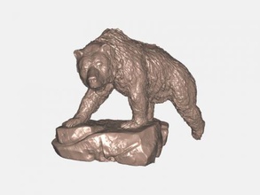 grizzly jouets animaux 3d print model - Mito3D