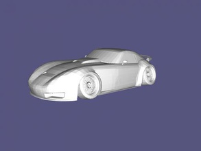 grotti carbonizzare gratuita modello 3d - scaricare il file stl I giocattoli Macchine auto da corsa gta 3d print model - Mito3D