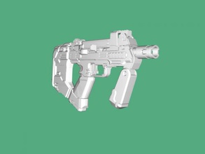 hale 5 smg oyuncaklar silah 3d print model - Mito3D