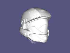 halo helmet free 3d model - download stl file Fashion Accessories keychain popular game 3d print model - Mito3D