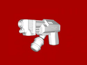 mão flamer brinquedos arma 3d print model - Mito3D