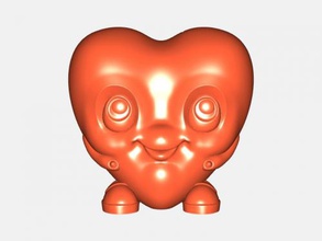mutlu kalp free 3d model download stl dosyası Ev Aksesuarlar gülümseyen dosya 3d print model - Mito3D