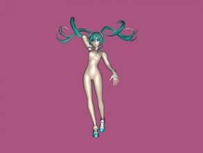 hatsune sexy obj toys cartoons 3d print model - Mito3D