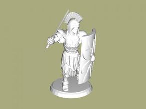 heavy knight toys people 3d print model - Mito3D