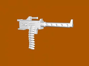 pesado stubber livre modelo 3d - download de arquivo stl Brinquedos Jogos metralhadora warhammer 40k 3d print model - Mito3D
