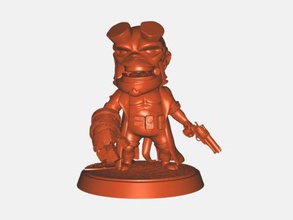 hellboy juguete juguetes película s 3d print model - Mito3D