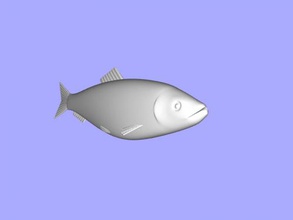 herring free 3d model - download stl file Toys Animals valuable commercial fish 3d print model - Mito3D