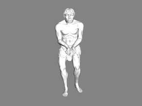 homo heidelbergensis obj juguetes personas 3d print model - Mito3D