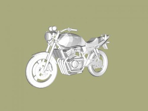 honda cb 400 free 3d model download n dosya Oyuncaklar Makine eski yarış motosiklet nesne dosyası 3d print model - Mito3D