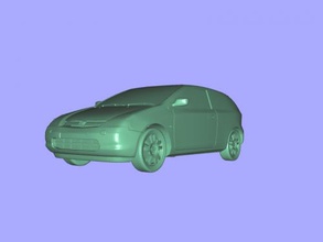 honda civic gratuita modello 3d - scaricare il file obj I giocattoli Macchine piccola automobile giapponese 3d print model - Mito3D