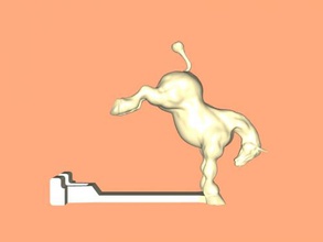 cavallo stand gratuita modello 3d - scaricare il file stl Gadget I telefoni progettazione telefono 3d print model - Mito3D