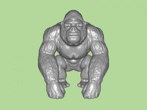 imenso rei kong brinquedos animais 3d print model - Mito3D