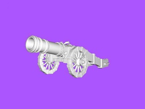 imperial cannon toys games 3d print model - Mito3D