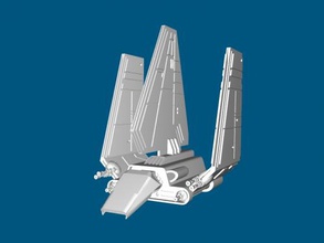 imperial shuttle toys films 3d print model - Mito3D