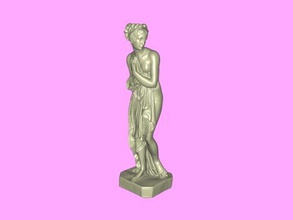 iphigenia sanat heykel 3d print model - Mito3D