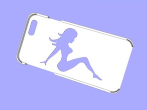 iphone 6 case set free 3d model - download stl file Gadgets Phones 4 beautiful cases girls 3d print model - Mito3D