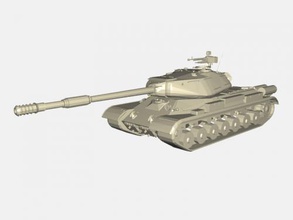 is-4 free 3d model - download stl file Toys Machinery heavy soviet tank good armor 3d print model - Mito3D