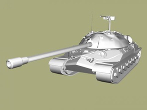 is-7 free 3d model - download obj file Toys Machinery russian heavy tank 3d print model - Mito3D