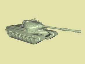 is-8 free 3d model - download stl file Toys Machinery t-10 heavy soviet tank good mobility 3d print model - Mito3D