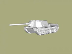 isu-122 free 3d model - download stl file Toys Machinery soviet heavy self-propelled artillery system 3d print model - Mito3D