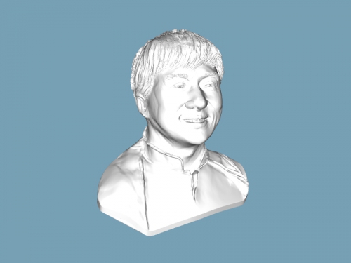 jackie chan sanat heykel 3D print model - Mito3D