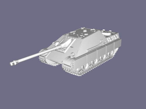 jagdpanther free 3d model - download stl file Toys Machinery german heavy tank destroyer 3D print model - Mito3D